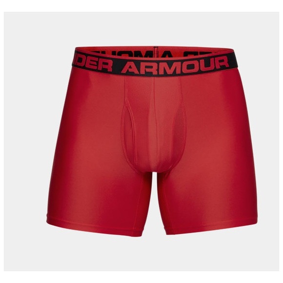 Under Armour UA Tactical 6/" Black Cotton Jock Mens Underwear Boxer Briefs